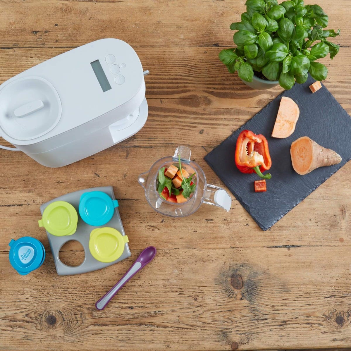 How To Use The Tommee Tippee Baby Food Steamer Blender Youtube
